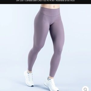 Sleek Mauve Leggings for Women